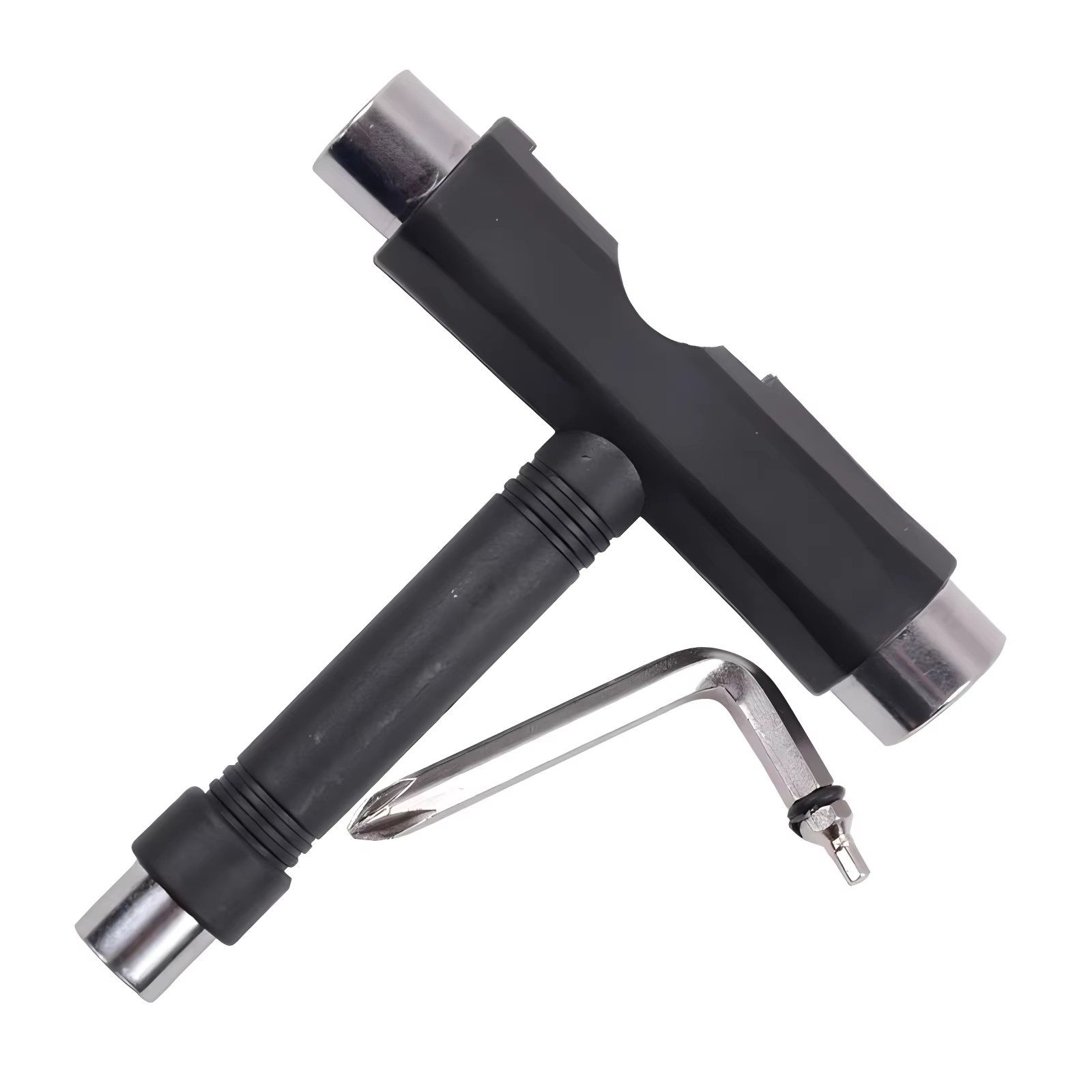 Outils de skateboard portables multifonctions tout-en-un, accessoire d'outil en T avec clé Allen de 