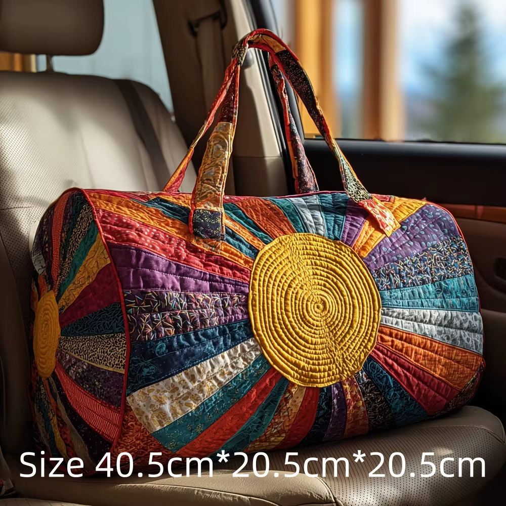 Sac matelassé 3D pour femme, imprimé paysage coloré, voyage, lever de soleil, désert, montagne, cact