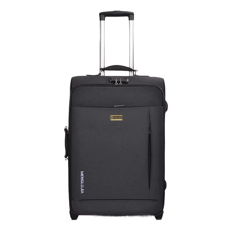 Valise à roulettes en tissu Oxford – Bagage de voyage pour hommes et femmes avec roulettes