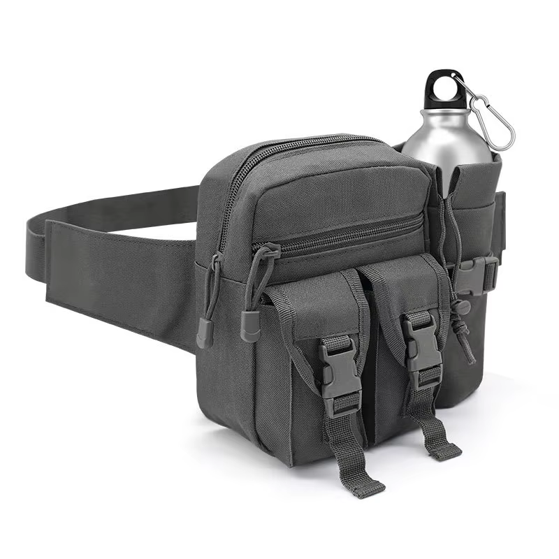 Sac banane militaire tactique en Nylon imperméable pour hommes, randonnée Camping en plein air, bret