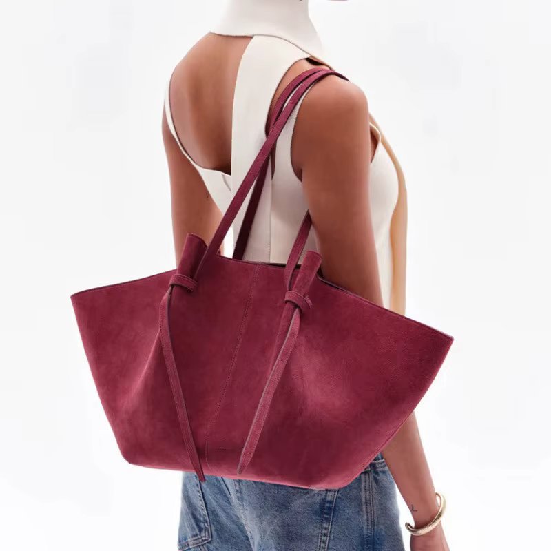 Sacs à main trapèze de grande capacité pour femmes, sacs à bandoulière de styliste avec serrure en m