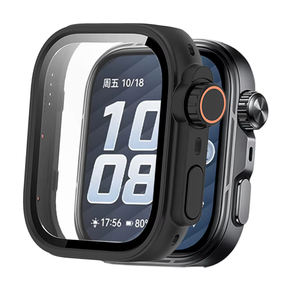 Boîtier PC haut de gamme + verre de protection pour Huawei Watch Fit 4-5 Pro, transformation en Ultr
