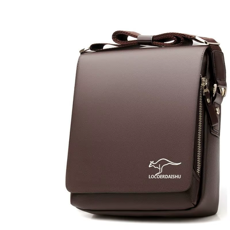 Nouvelle marque de luxe hommes sac à bandoulière en cuir classique hommes sac Vintage décontracté ho