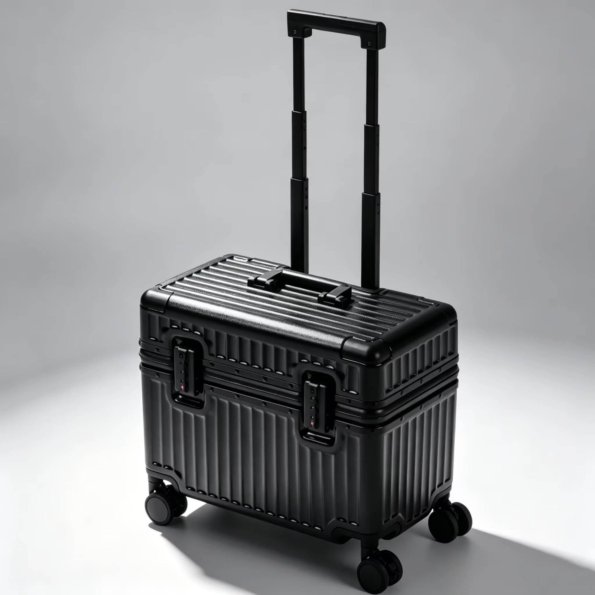 Valise à ouverture par le haut 18/20 pouces, bagage cabine pour photographe, bagage à roulettes en m