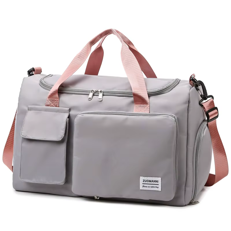 UNIXINU Sac de voyage à main de grande capacité pour week-end Sacs de sport de nuit avec compartimen