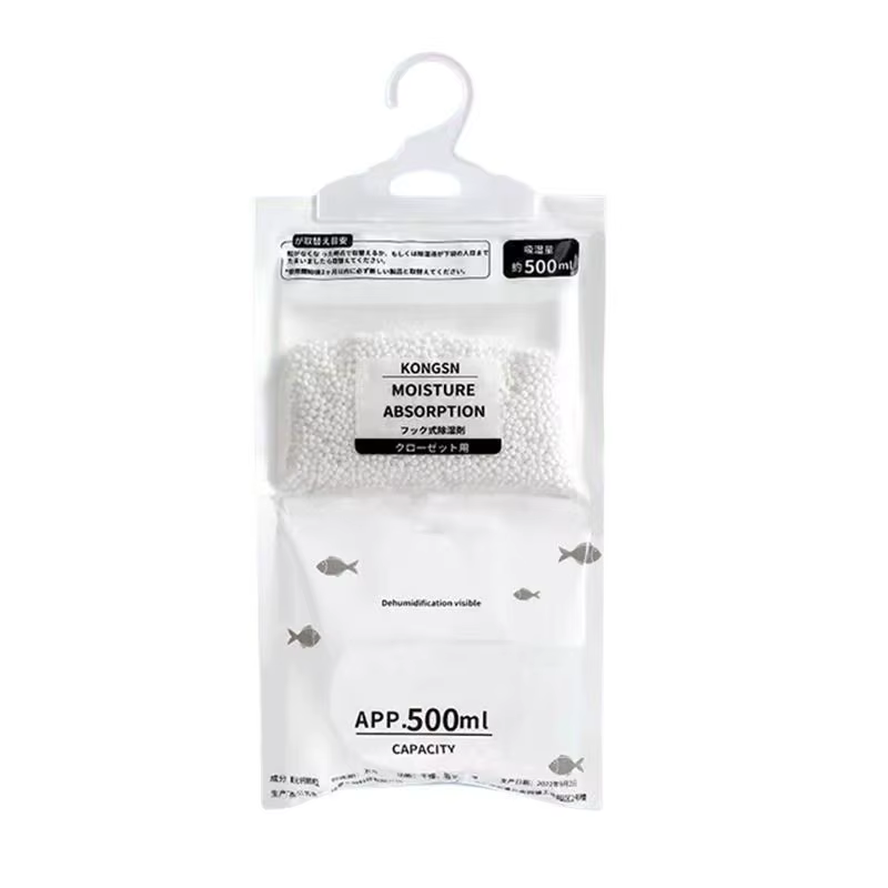 5/10 pièces Absorbeur d'humidité Suspendu pour sécher les vêtements Déshumidificateur de placard Sac