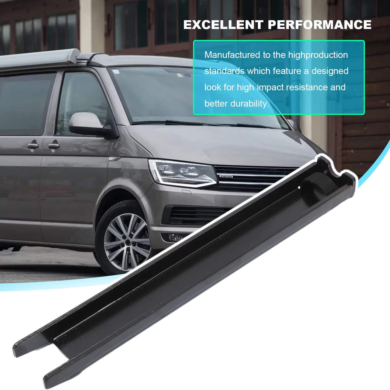 Support de hayon amélioré, déflecteur, compatible avec VW T5 California T6 Cali T6.1 California, 24m