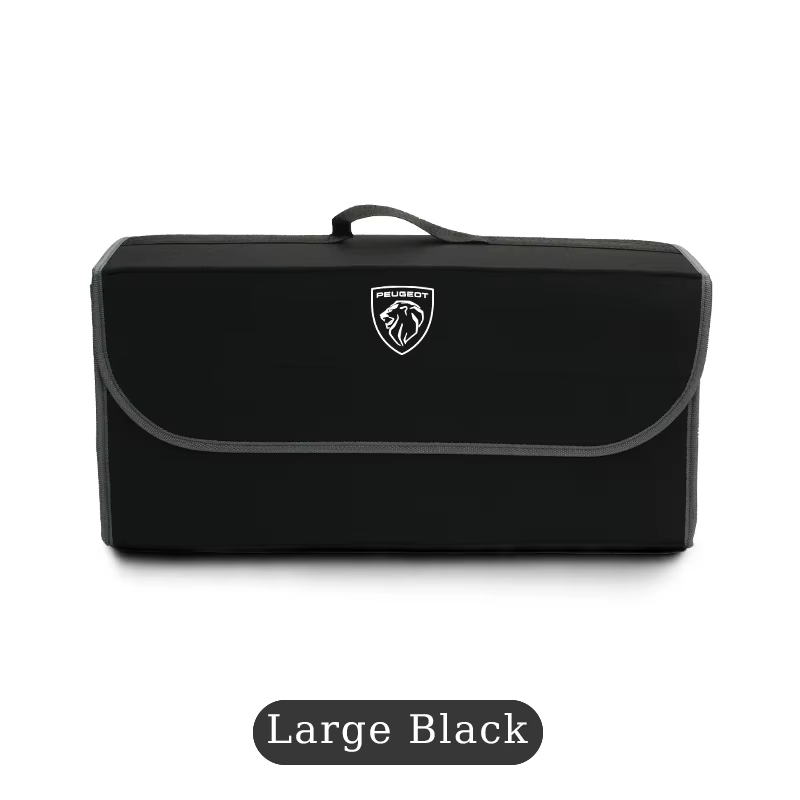Boîte de rangement de coffre de voiture, organisateur pliable, conteneur de rangement, sac pour Peug