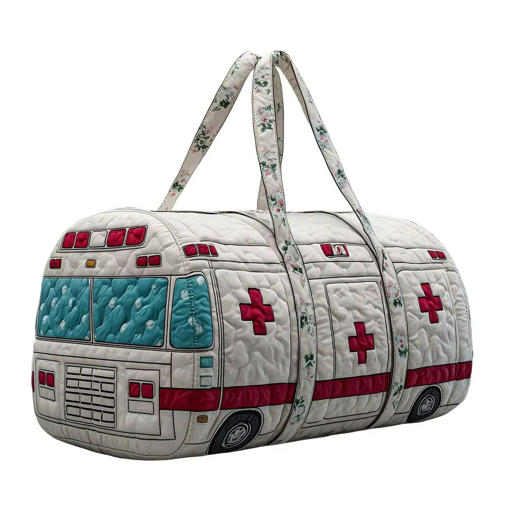 Sac de voyage matelassé en coton, motif hippie 3D imprimé, sac de yoga, motif grenouille, imprimé ch