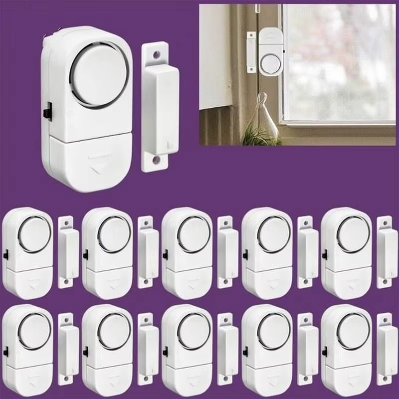 Alarme de porte et fenêtre sécurité sans fil maison fenêtre porte antivol système d'alarme de sécuri