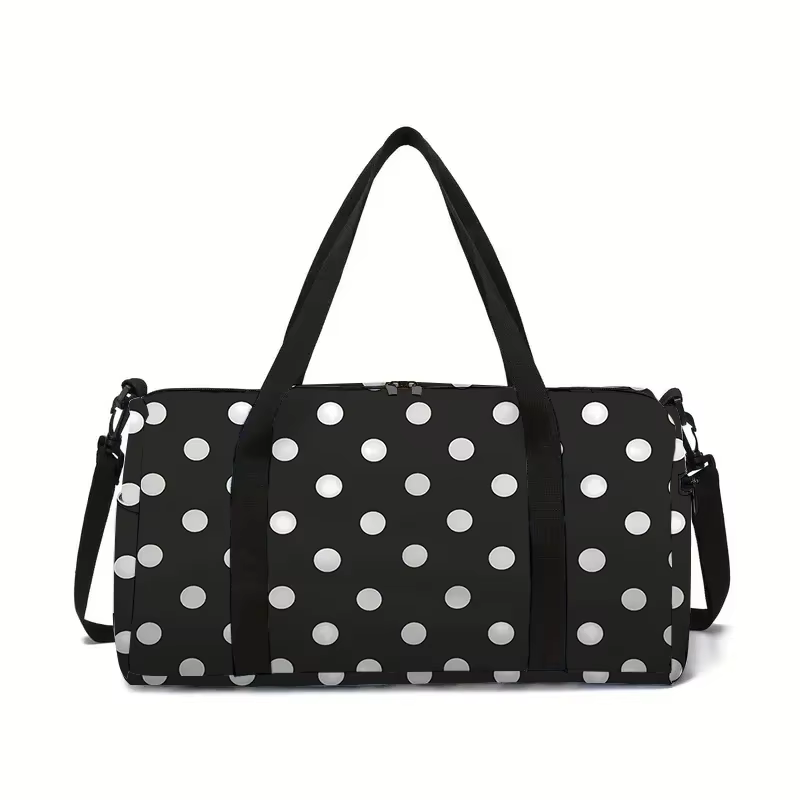 Sac de voyage grande capacité blanc et noir pour garçons et filles, meilleurs cadeaux, sacs de voyag
