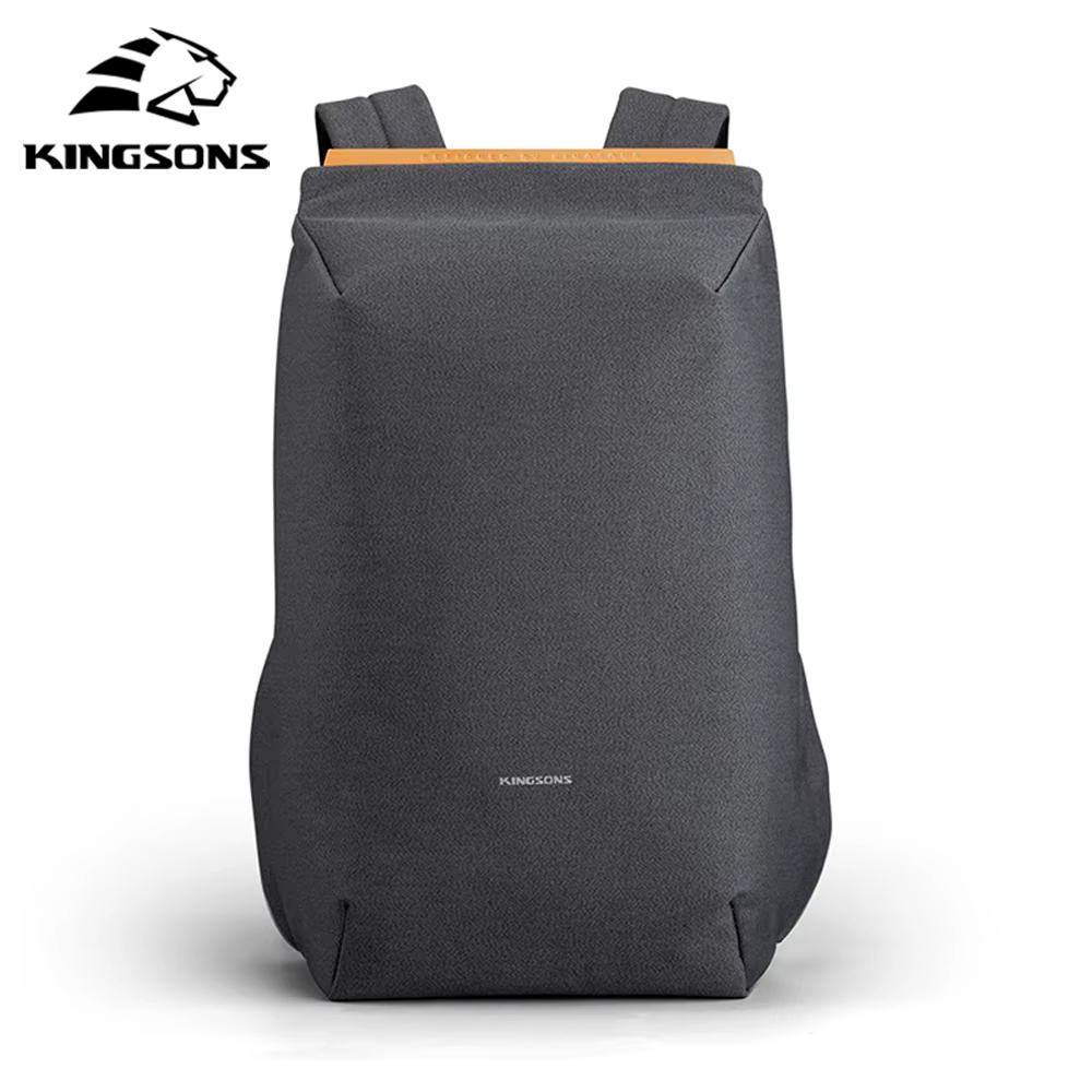 Kingsons 2025 nouveau USB charge sac à dos pour ordinateur portable 15.6 pouces sac d'ordinateur por