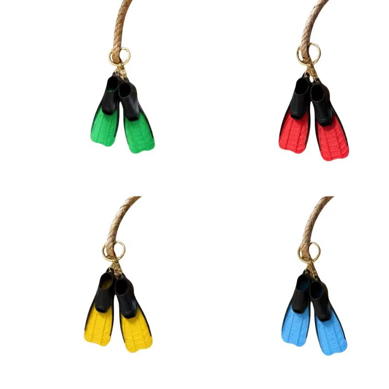 Porte-clés de plongée fantaisie pour sacs, avec motif de pagaie de plongée, pour plongeurs