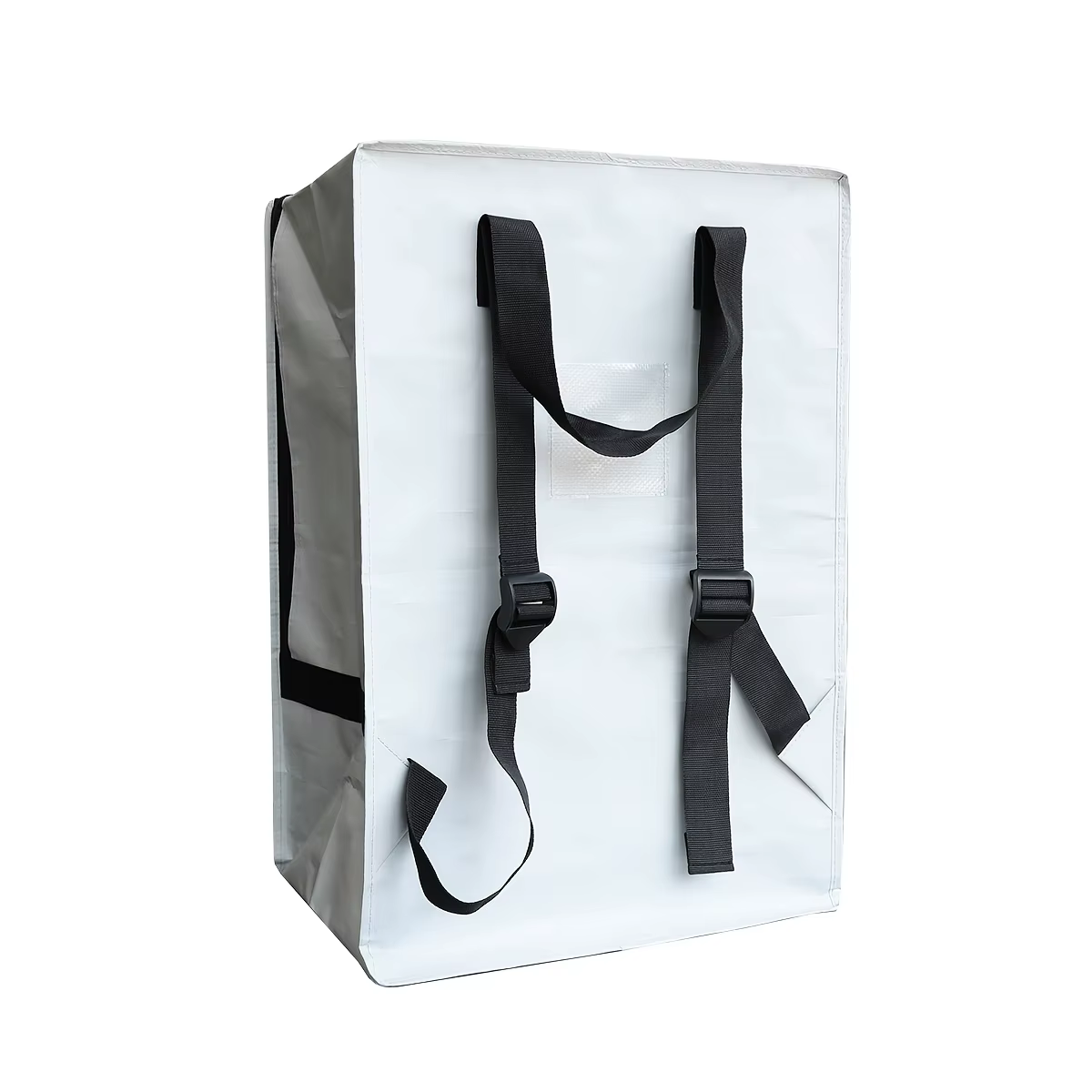 Sac à dos pliable robuste grande capacité à double bandoulière pour déménagement, voyage, camping, v
