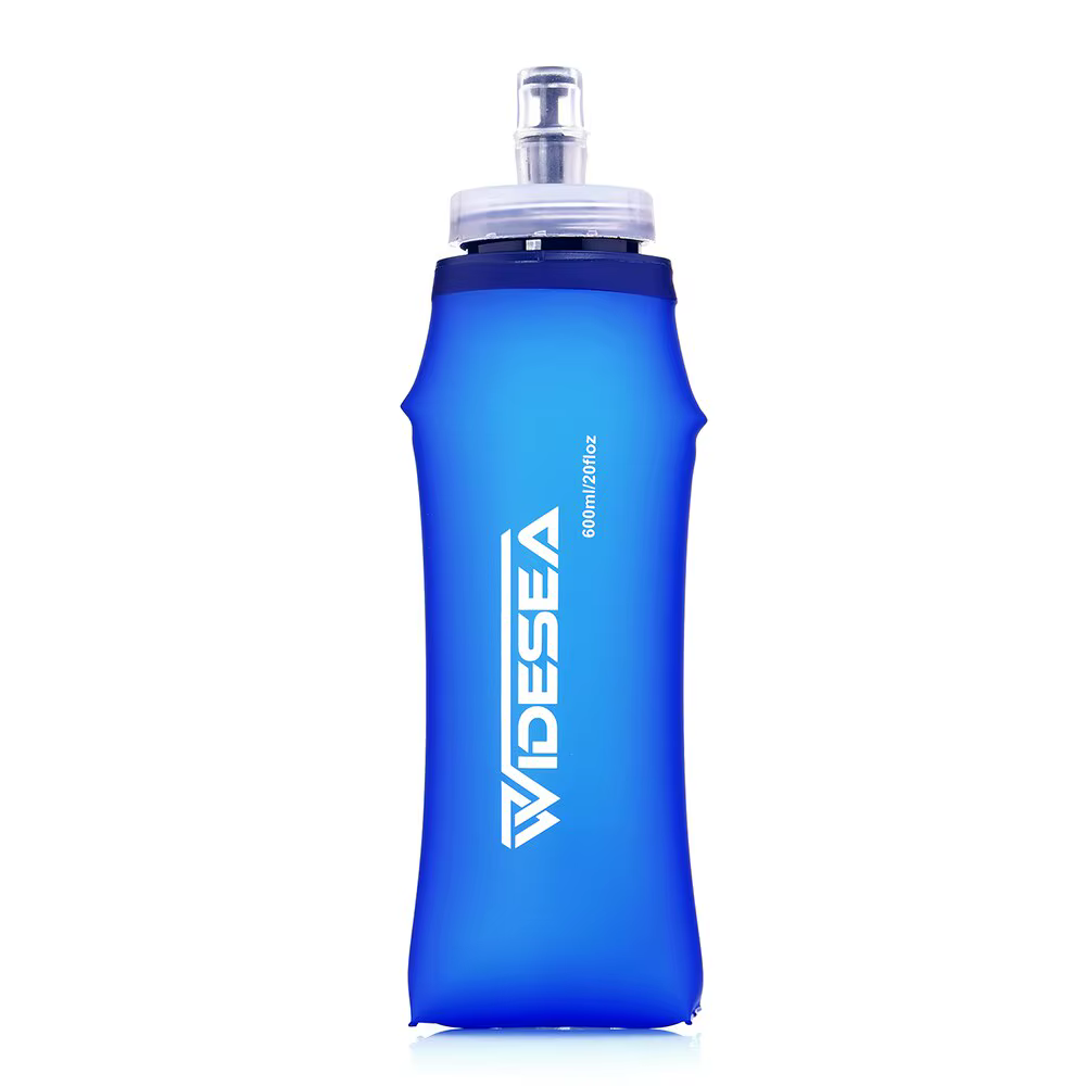 ESEA-Bouteille d'Eau Douce Pliable pour Camping, Flcopropriété d'Hydratation pour la Course en Plein