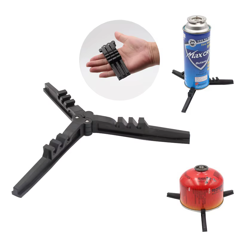 Support de réservoir de gaz plat de haute qualité pour barbecues, fours de camping et de randonnée,