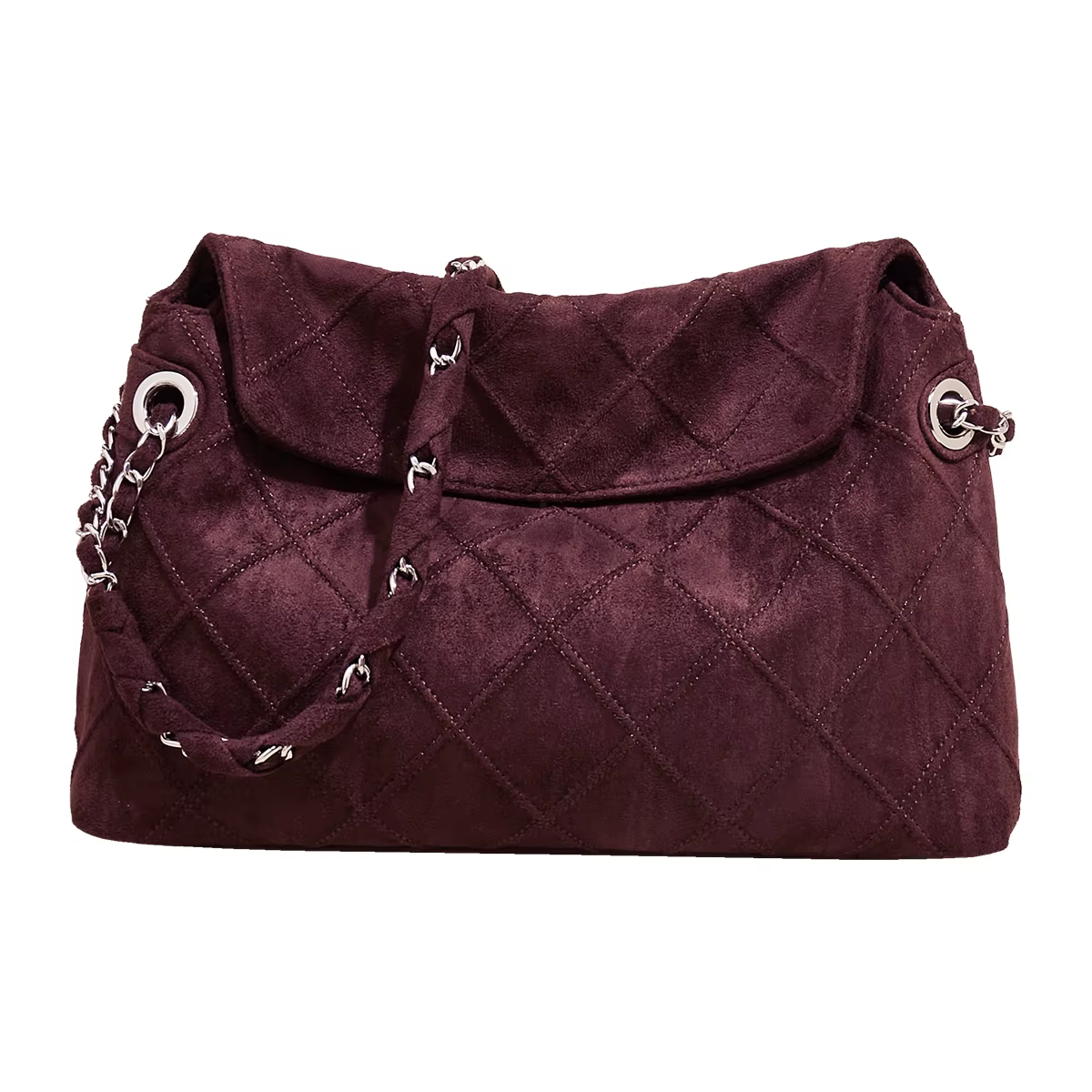 LAORENTOU tissu femmes sangle sac à bandoulière avancé rétro aisselles grande capacité mode matelass