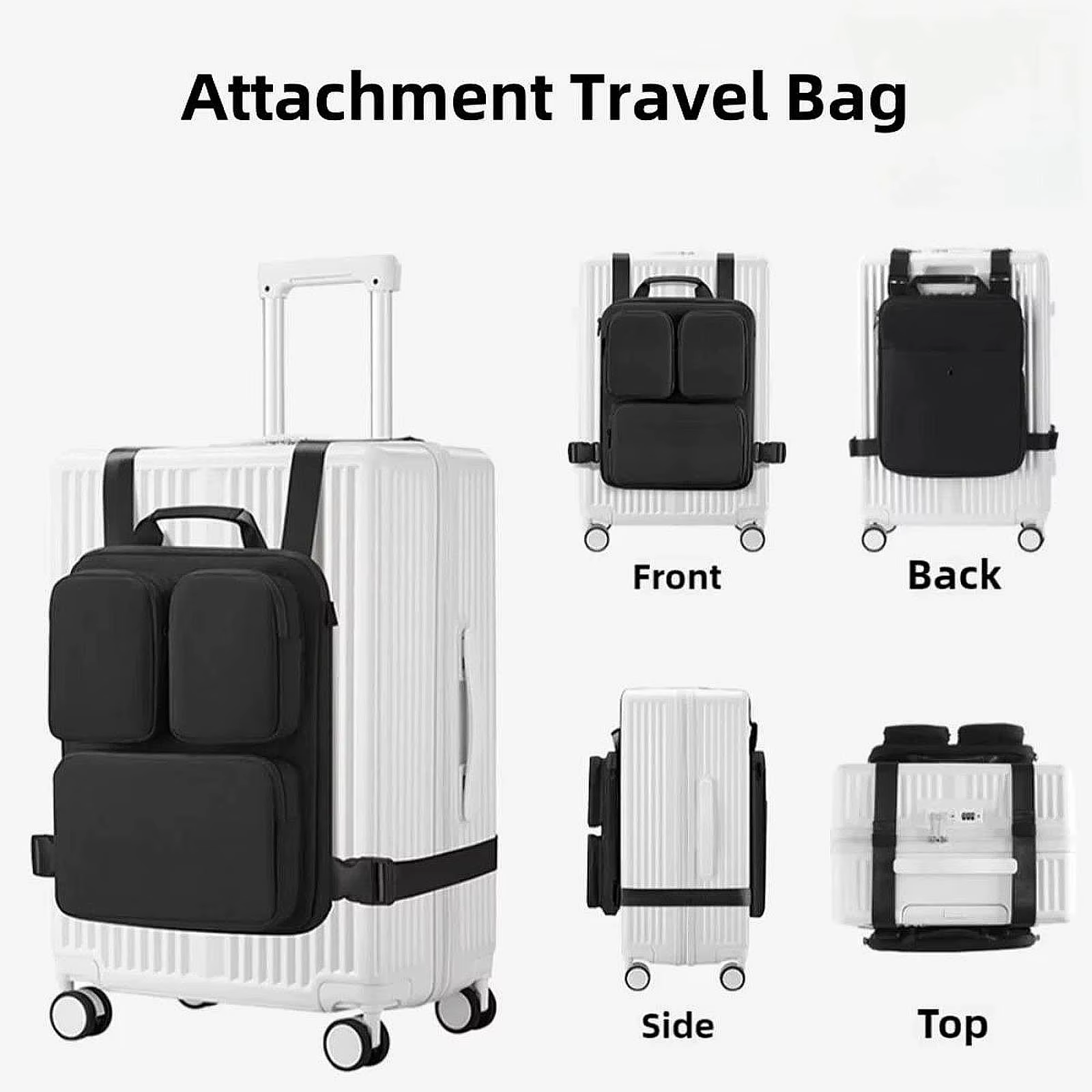 Sac à main sur organisateur de bagages pour valise adultes Cube d'emballage multifonctionnel léger à