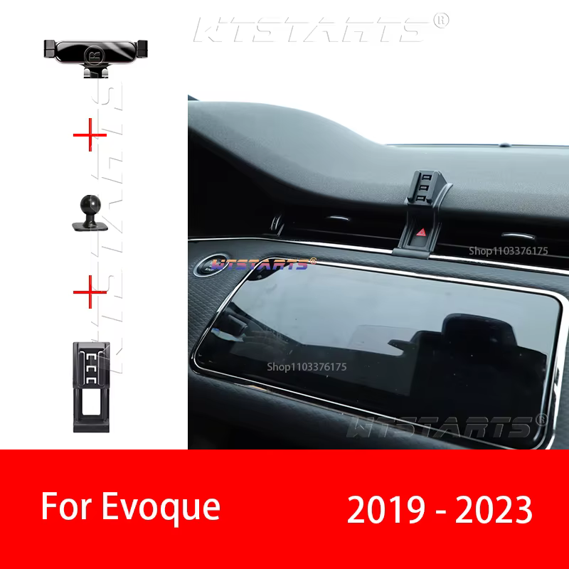 Support de téléphone de voiture réglable pour Land Rover Range Rover Evoque 2014-2023, support mobil