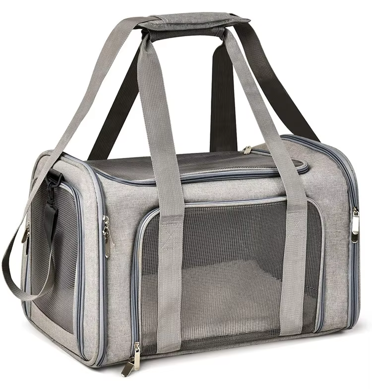 Sac de transport pour chien et chat approuvé par les compagnies aériennes, nouveau sac à dos souple 