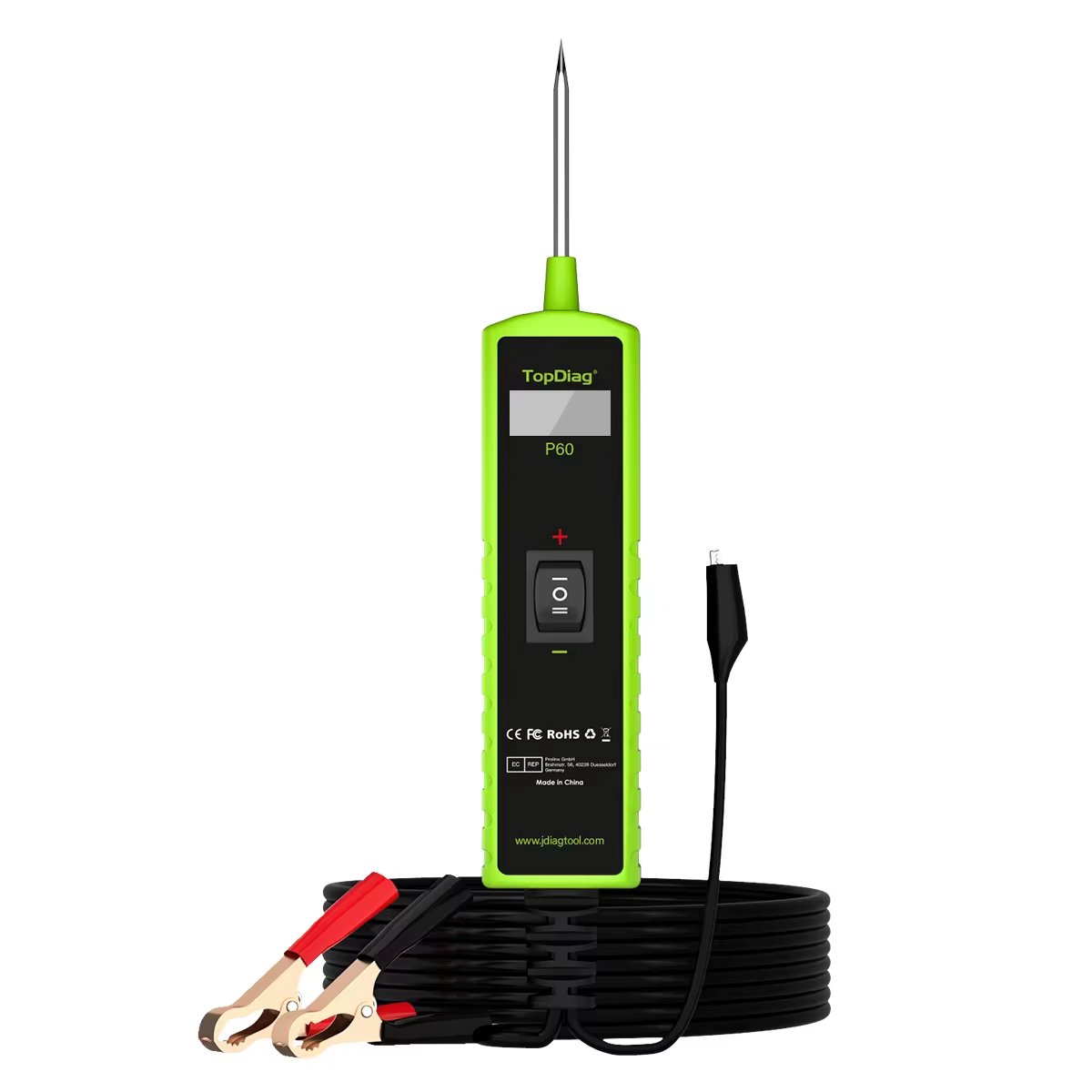 Topdiag P60 testeur de système électrique de voiture testeur de sonde de Circuit d'alimentation auto