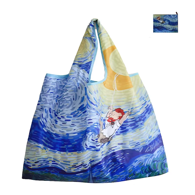 Sac fourre-tout à bandoulière pour supermarché, plage, voyage, accessoires et rangement extérieur