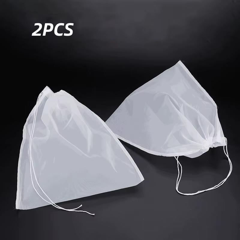 Sachets Filtrants Réutilisables en Nylon pour la Cuisine, Sachets Filtrants pour Soja, Noix, Thé, Ca
