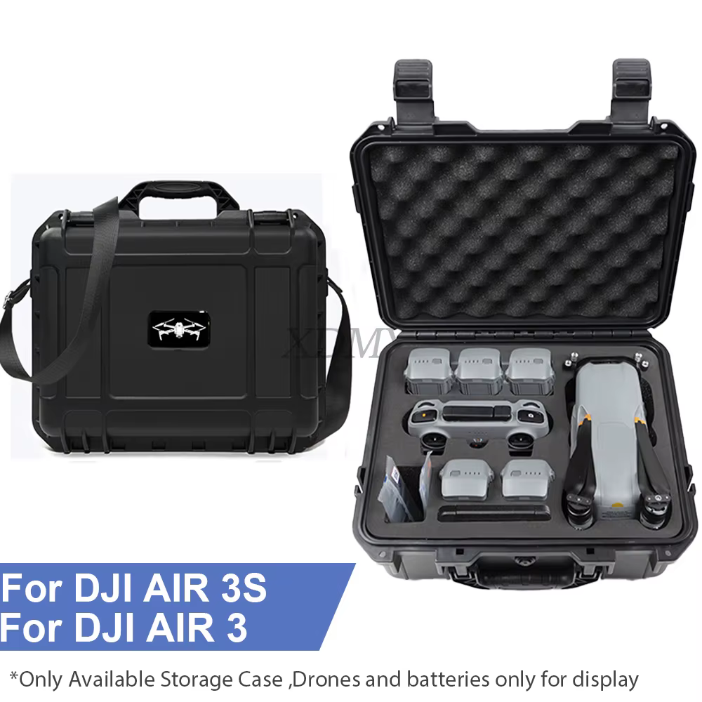 Valise portable pour DJI Air 3/AIR 3 S, étui rigide, VPN, boîte de transport résistante à la pressio