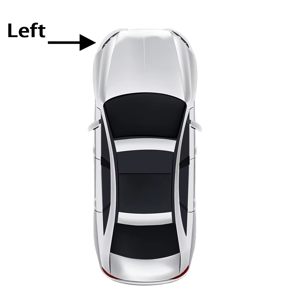 Pour XPeng P7i 2023-2025 accessoires de voiture phares abat-jour transparents coque de lampe phares 