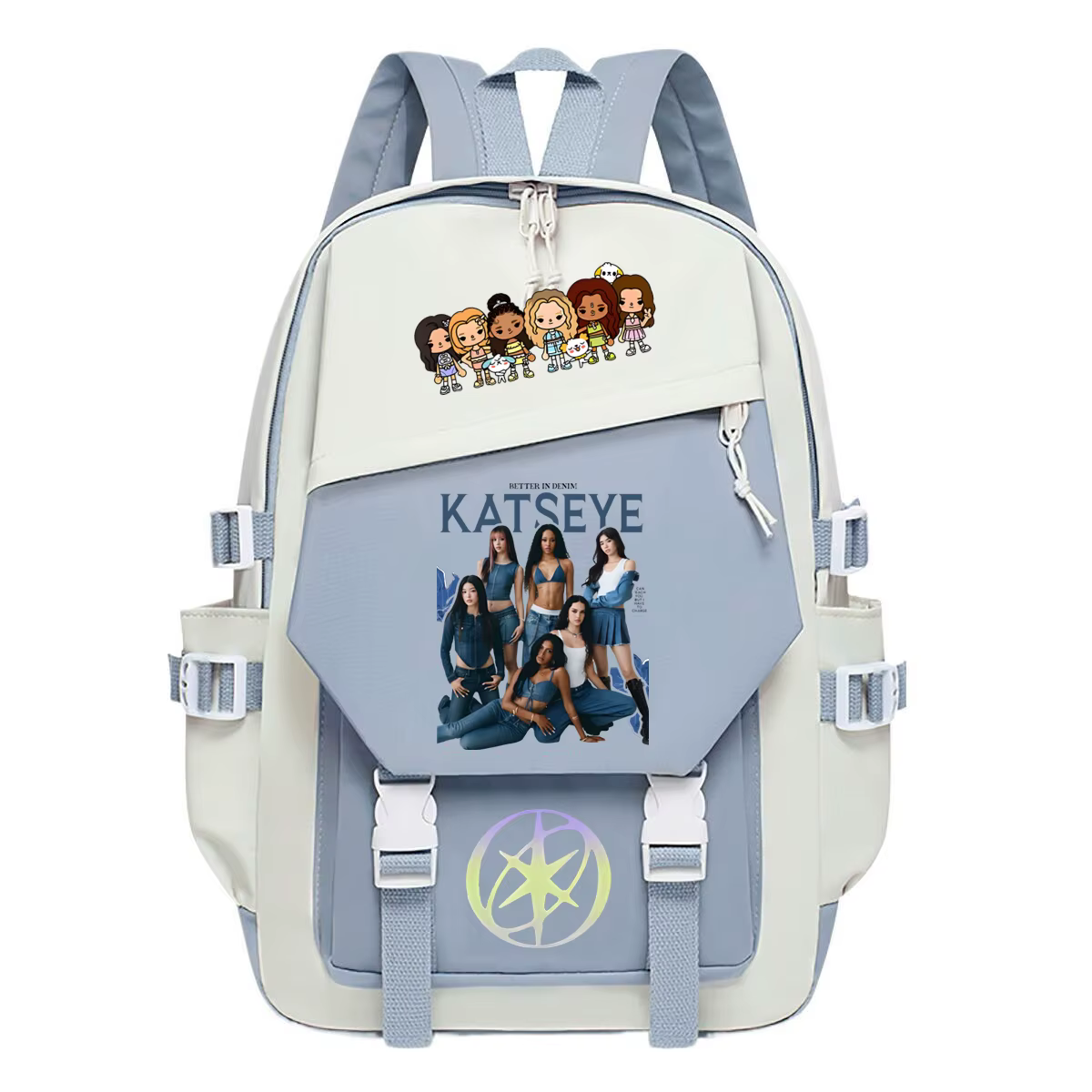 Sac à dos Katseye pour étudiants, sac à dos pour la rentrée scolaire, cadeau pour les fans de Katsey
