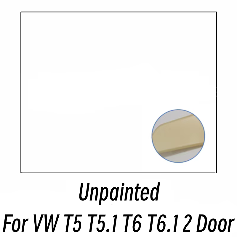 Pour VW Volkswagen T5 T5.1 T6 T6.1 2 Portes Transporter Aileron de coffre arrière Spoiler Sport Styl