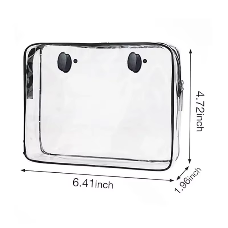 XL clair Sac de plage accessoires Extra Large EVA caoutchouc Sac à main étanche plage panier de rang