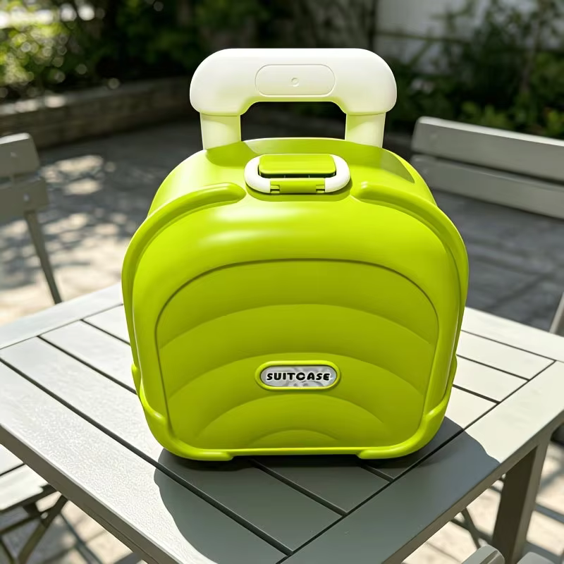 La valise avec poignée télescopique est facile à transporter et convient aux trajets quotidiens, aux