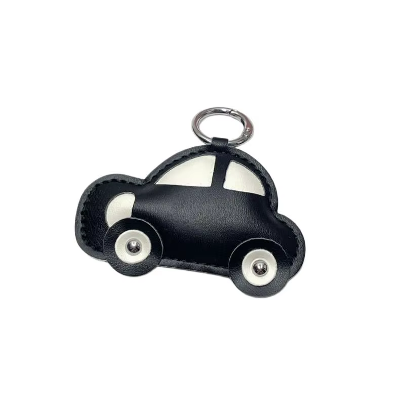 Porte-clés vintage créatif pour voiture, accessoires en alliage et PU, ornements créatifs, pendentif