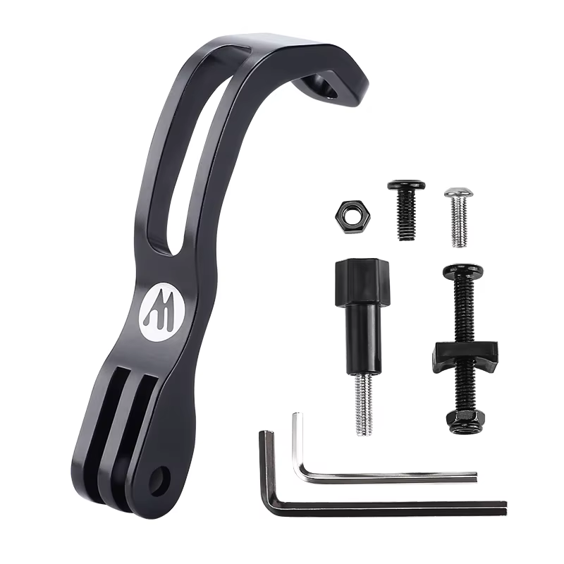 WEST BIKING – support de lumière de fourche avant, support réglable en alliage d'aluminium pour camé