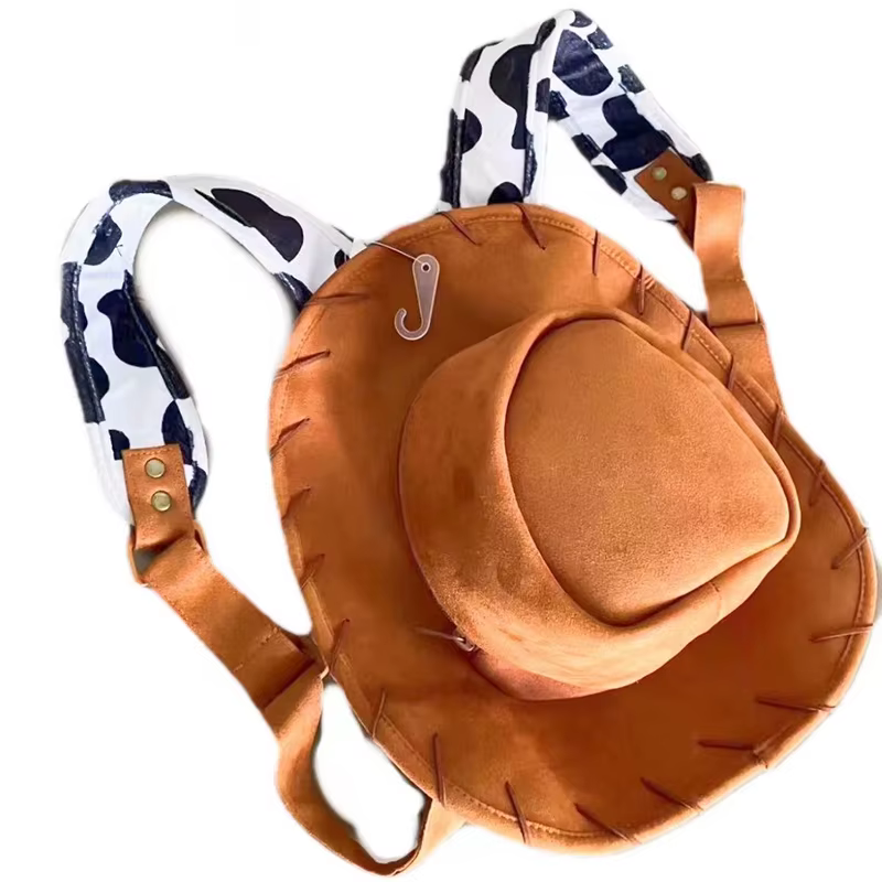 Sac à dos créatif Woody de Toy Story, style rétro, broderie anime, sacs de voyage, cadeaux d'anniver