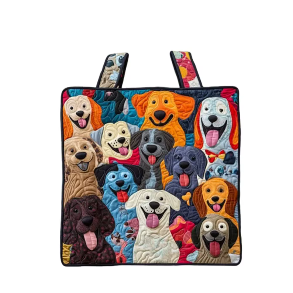 Sac fourre-tout matelassé vintage tendance, motifs imprimés en 3D, sac à bandoulière léger, grande c