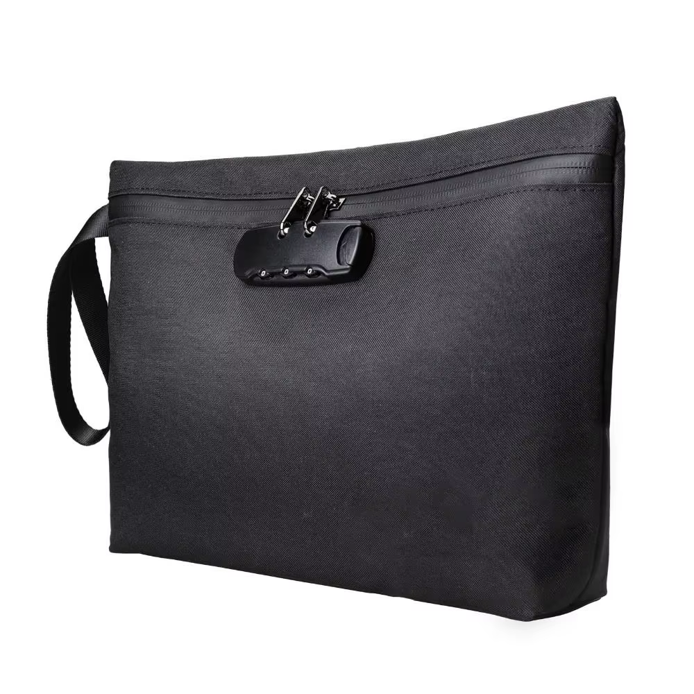 Sac anti-odeur, étui de Protection contre les odeurs avec serrure, pochette de rangement Portable de