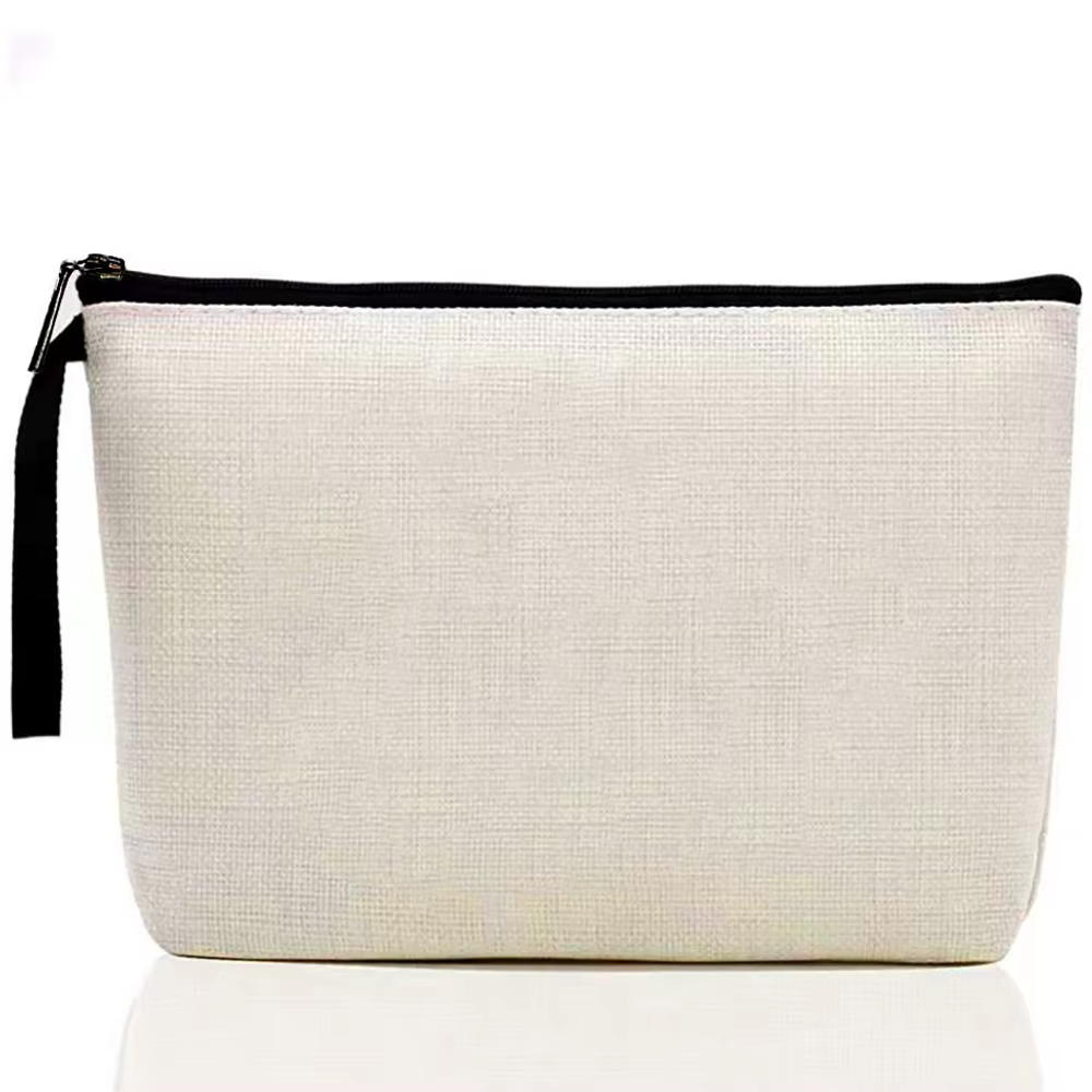 Sac de maquillage pour femmes, motif imprimé de lettres, porte-monnaie classique, sac de rangement, 