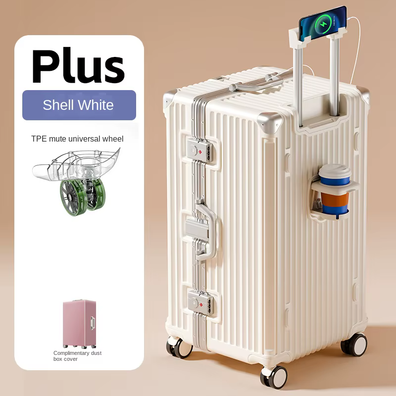 Valises de voyage 28/30/32 pouces, grande capacité, nouveau, solide et Durable, cadre en aluminium é