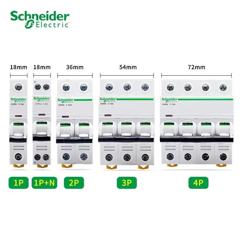 Us.com ider-Joli pneumatique pour disjoncteur, IC65N, C25, 1P + N, C20A, 2P, 3P, C25A, 3P, C63A, 4P,