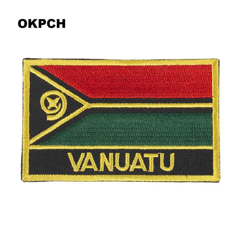 Écussons de broderie Vanuatu Feel Iron on Saw, patchs de transfert, applications de couture pour vêt