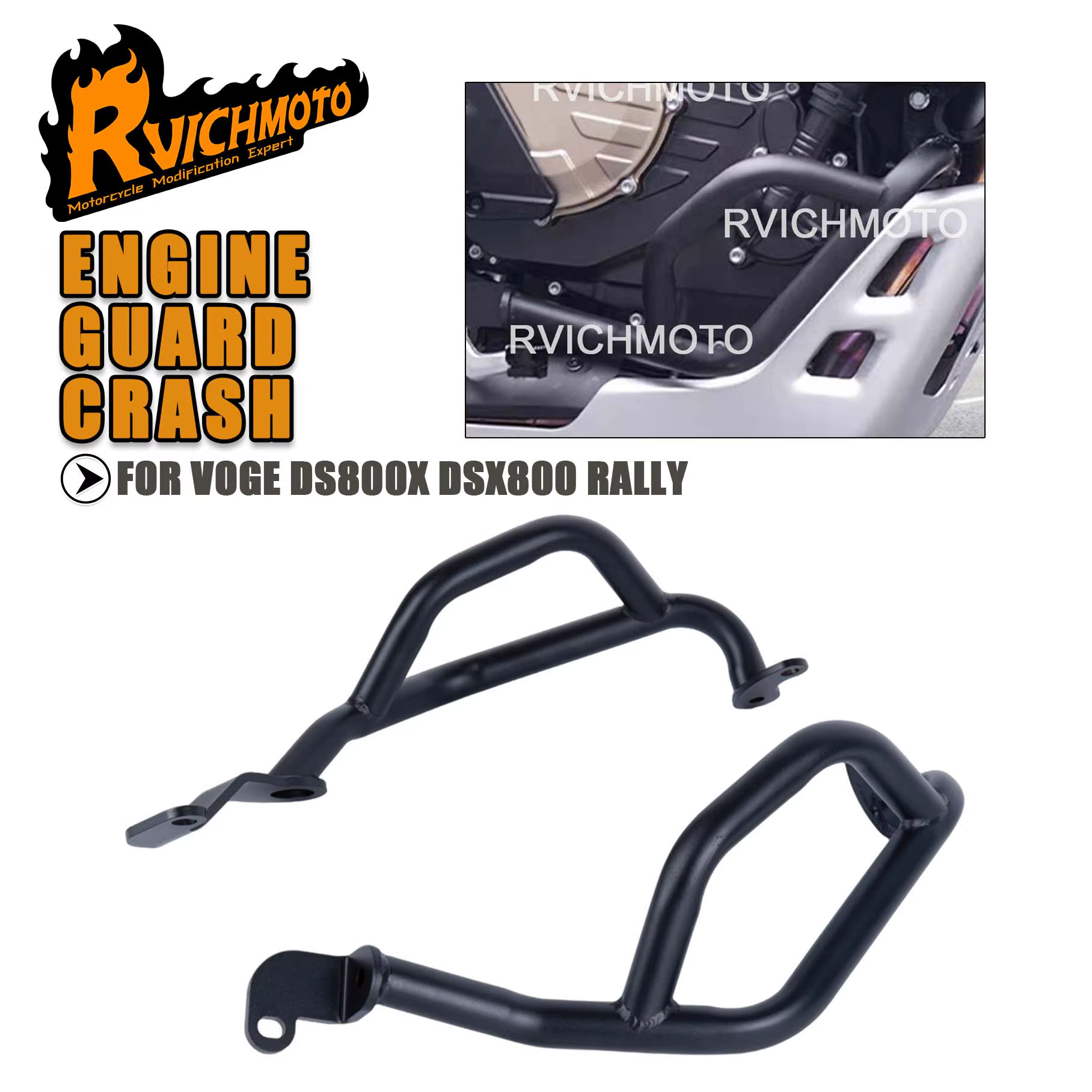 Protection de moteur pour moto VOGE DS800X DSX 800 X 800 DS 800 RALLY, protection inférieure du cadr