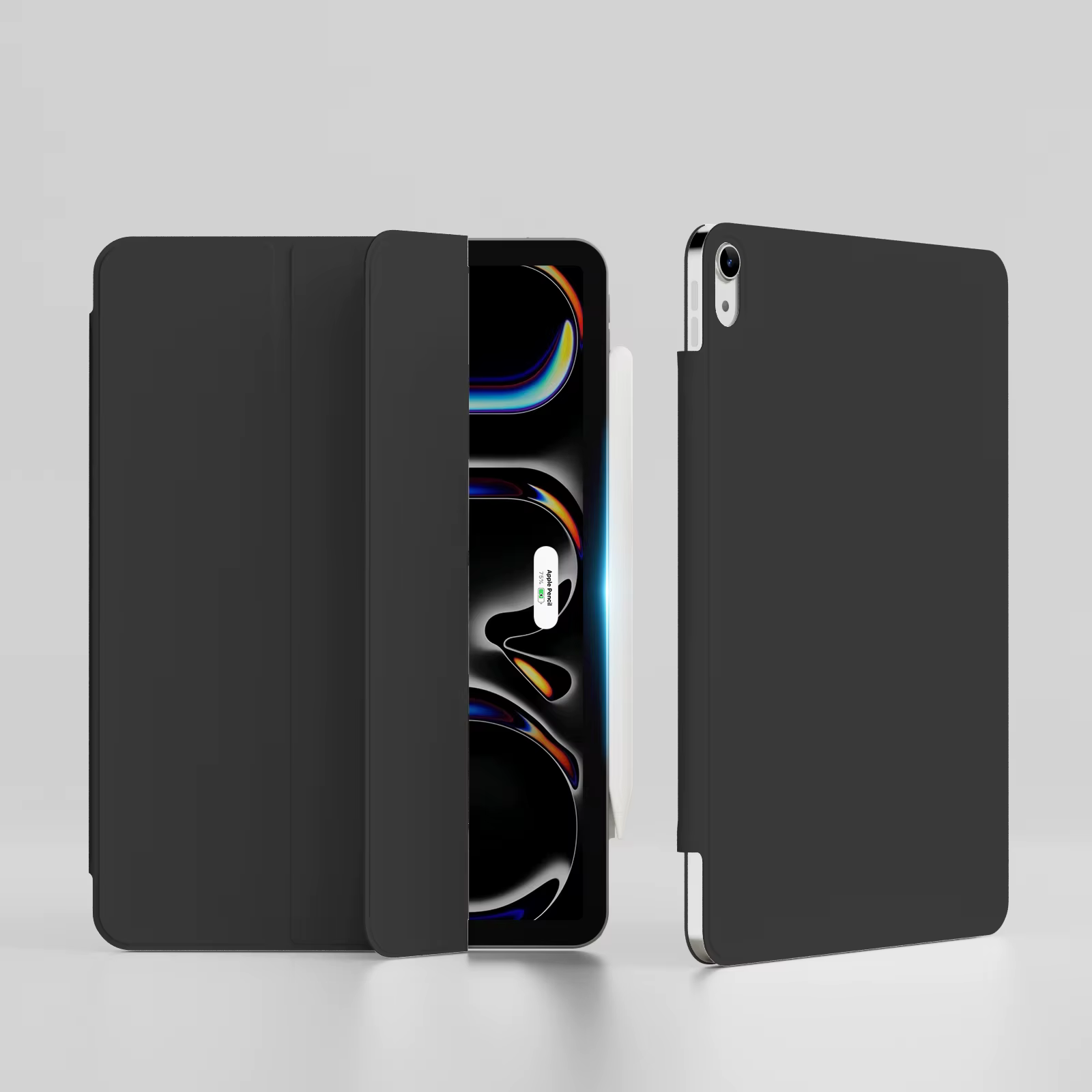 Étui pour tablette avec support pliable pour iPad A16, 11e génération, fixation magnétique, fin et l