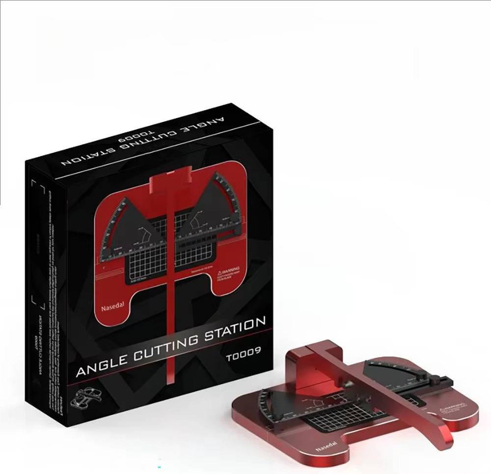 Micro Station de coupe d'angle de précision, outil de modèle d'angle fixe, façonnage précis, plaques
