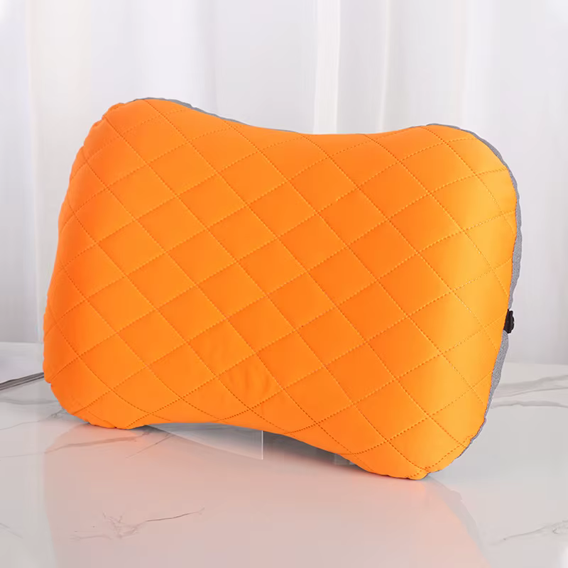 Oreiller gonflable portable pour voyage en extérieur, coussin de camping, plage, voiture, hôtel, app