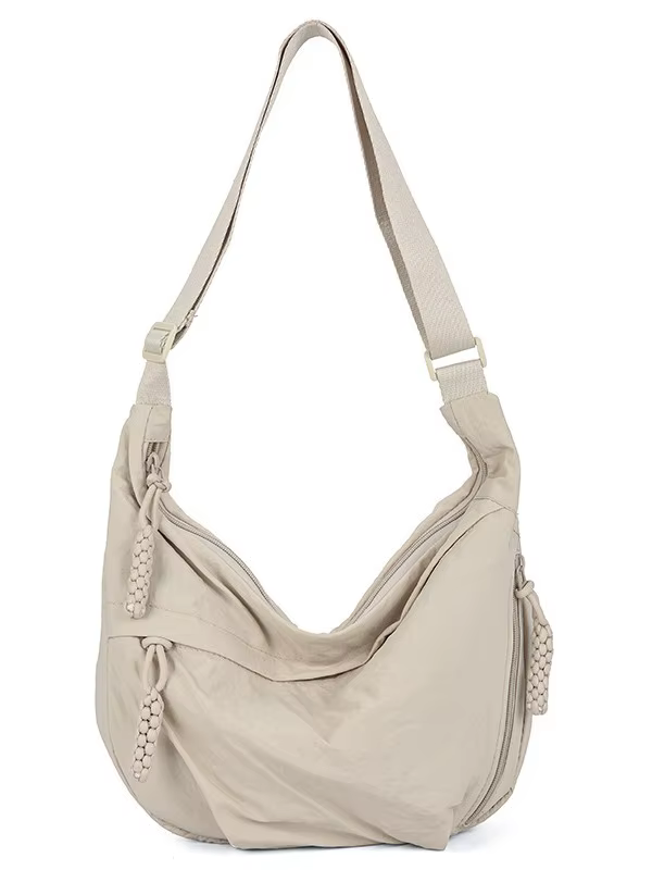 Sac messager en nylon de grande capacité pour femme, sac à bandoulière, polyvalent, design de niche,