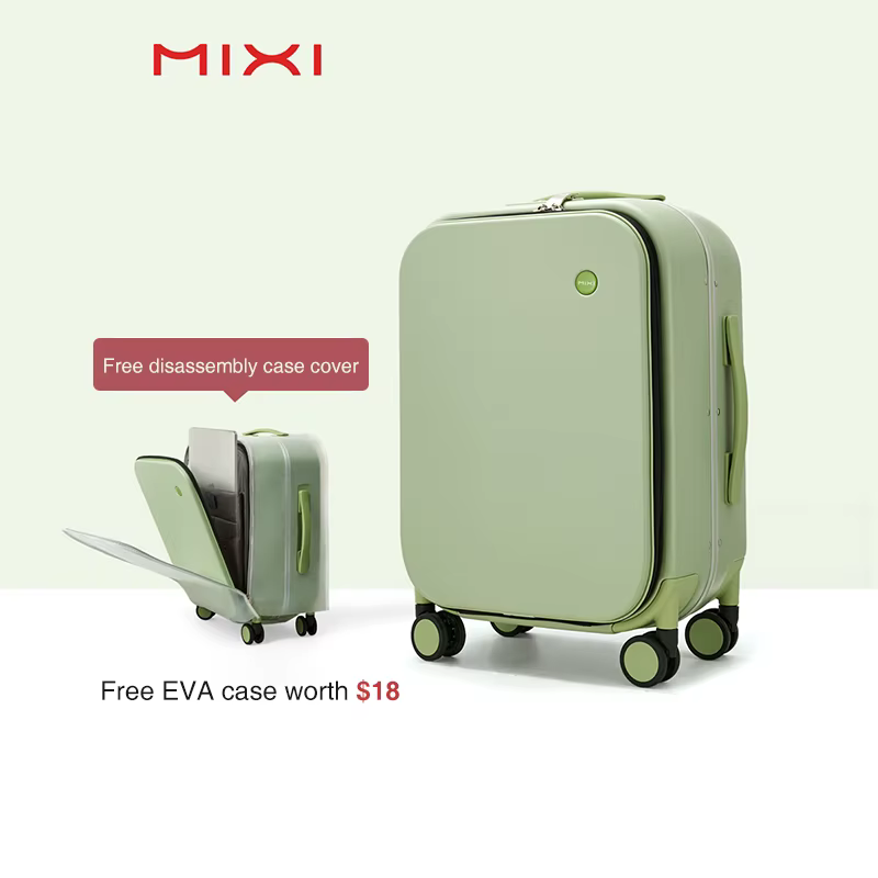 Mixi – valise à cadre en aluminium, Design breveté, bagage à main, belle cabine d'embarquement 18 20