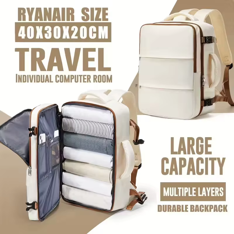 Sac à dos pour ordinateur portable voyage 40x30x20 Ryanair pochette d'ordinateur hommes femmes affai