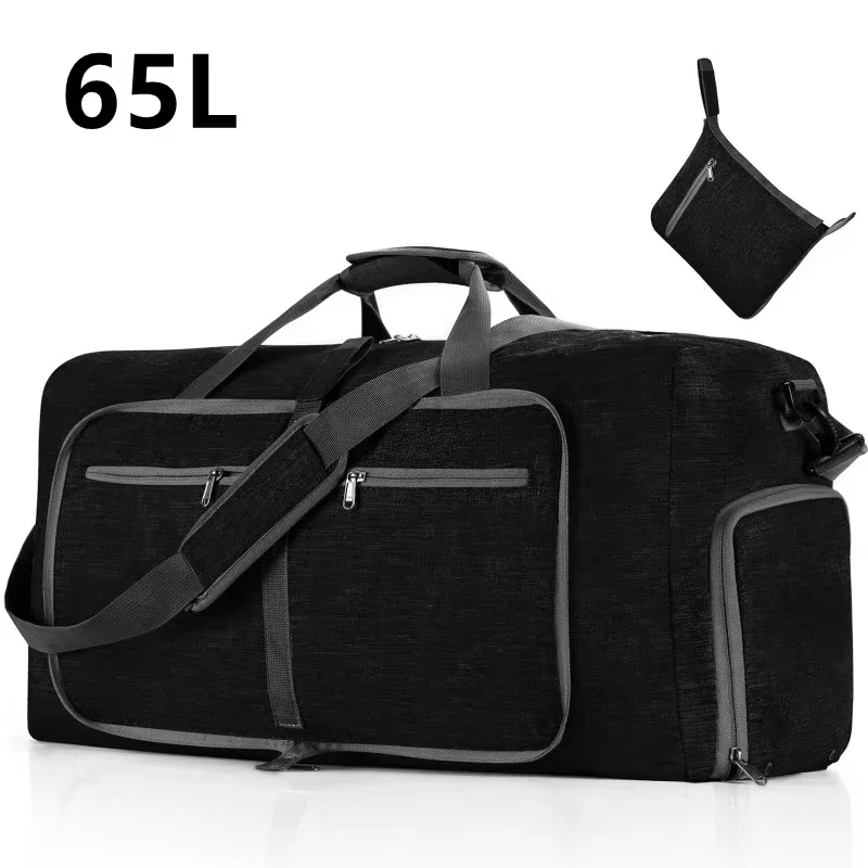 Sac polochon de voyage de grande capacité 85L, sac de sport à bandoulière pour femmes, grand sac de 